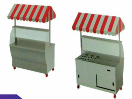 Pani Puri Counter